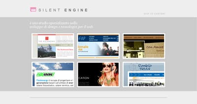 Silent Engine Website Screenshot