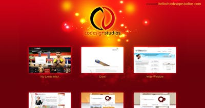 CODESIGN Studios Website Screenshot
