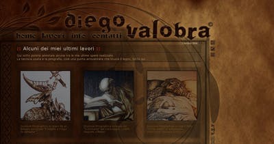 Diego Valobra Website Screenshot