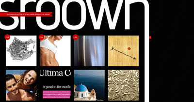 Sroown Website Screenshot