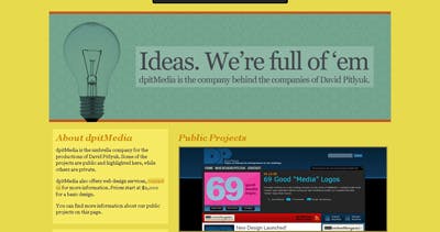 dpitMedia Website Screenshot