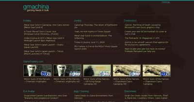 gmachina Website Screenshot