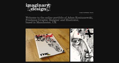 Imaginary Design Website Screenshot