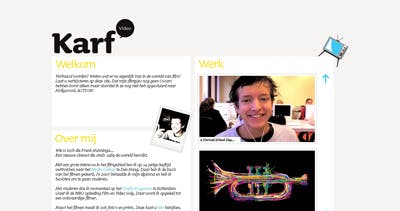 Karf Website Screenshot