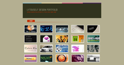 Lytouself Design Portfolio Website Screenshot