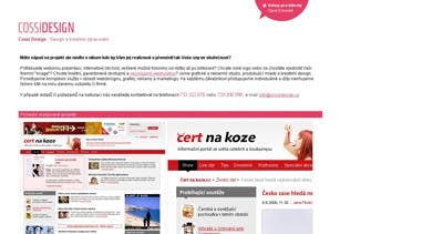 Cossi Design Website Screenshot