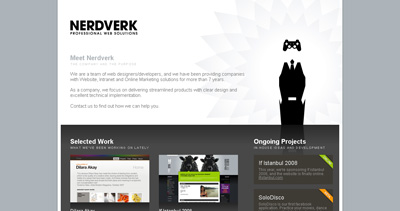 NERDVERK Website Screenshot