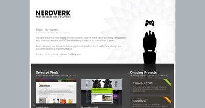 NERDVERK Website Screenshot