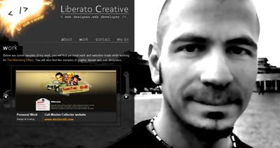 Liberato Creative Website Screenshot