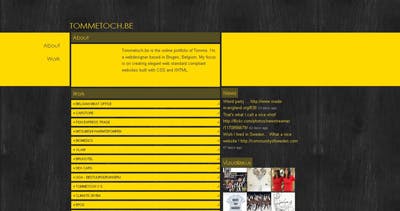 Tommetoch Website Screenshot