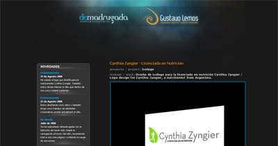 demadrugada Website Screenshot