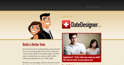 Date Designer Website Screenshot