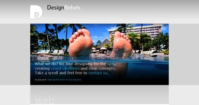 DesignRebels Website Screenshot