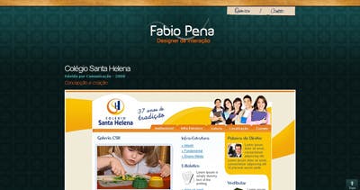 Fábio Pena Website Screenshot