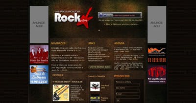 Rockalive Website Screenshot