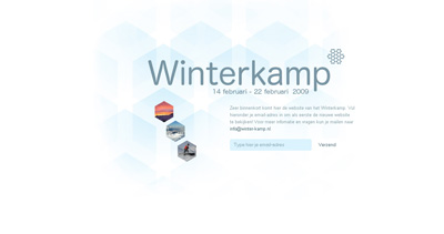Winterkamp Website Screenshot