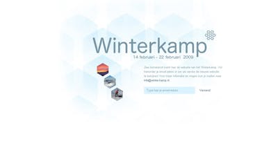 Winterkamp Website Screenshot