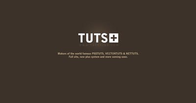 TUTSPLUS Website Screenshot