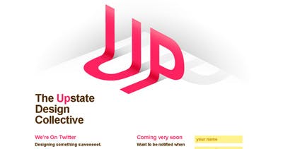 The Upstate Design Collective Website Screenshot