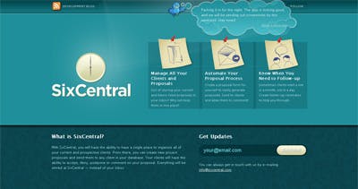 SixCentral Website Screenshot