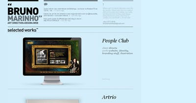 Bruno Marinho Website Screenshot