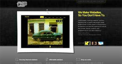 Seamless Design Studios Website Screenshot
