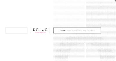 blank Website Screenshot