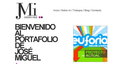 Jose Miguel Arnaldos Website Screenshot