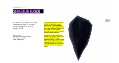 Sebastian Rasch Website Screenshot