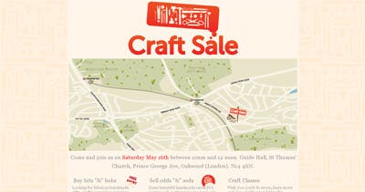 Craft Sale Website Screenshot