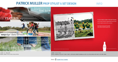 Patrick Muller Website Screenshot