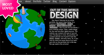Designspasm Website Screenshot