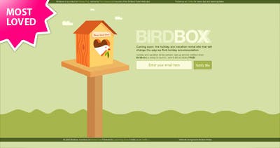 Birdboxx Website Screenshot