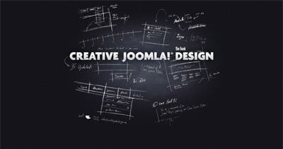 Creative Joomla! Design Book Website Screenshot