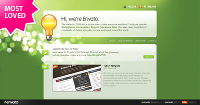 Envato Website Screenshot
