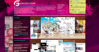 Genuine Fusion Website Screenshot