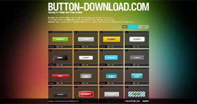 Button Download Website Screenshot