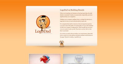 LogoDad Website Screenshot