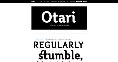 Otari Website Screenshot