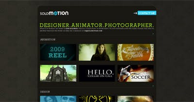 Solomotion Website Screenshot