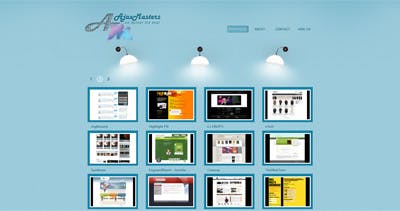 AjaxMasters Website Screenshot