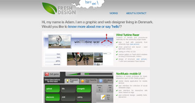 Fresh Design Website Screenshot