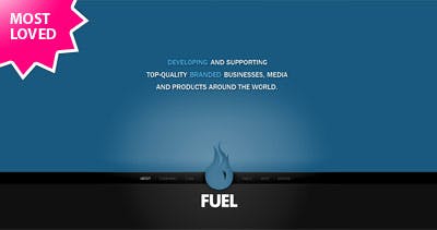 Fuel Brand Inc Website Screenshot