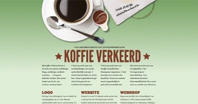 Koffie Verkeerd Website Screenshot