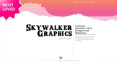 Skywalker Graphics Website Screenshot