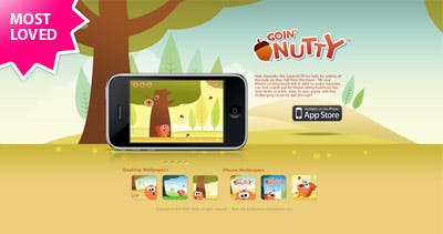 Goin Nutty Website Screenshot