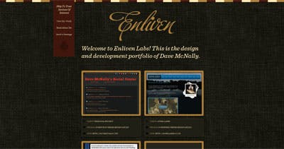 Enliven Labs Website Screenshot