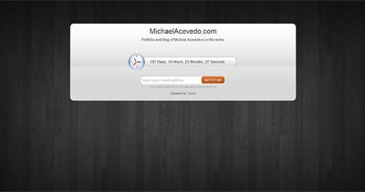 Michael Acevedo Website Screenshot