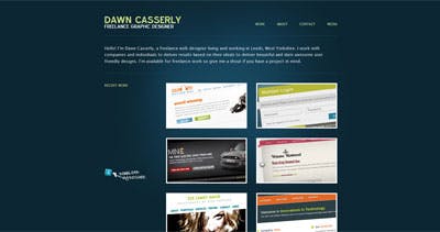 Dawn Casserly Website Screenshot