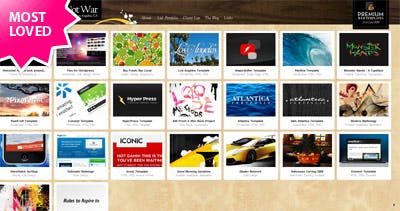 Make Design, Not War Website Screenshot